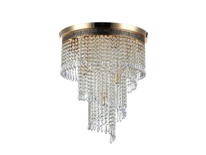 55061 kristalovy lustr cascade 7xe14 42 cm