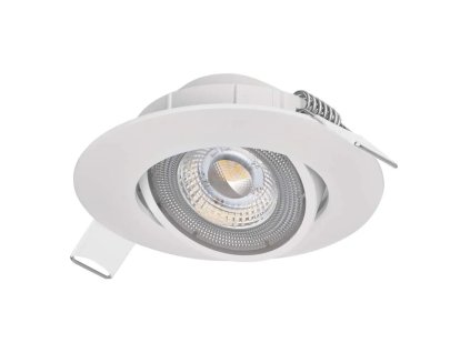 60412 1 led bodove svitidlo simmi bile kruh 5w tepla bila