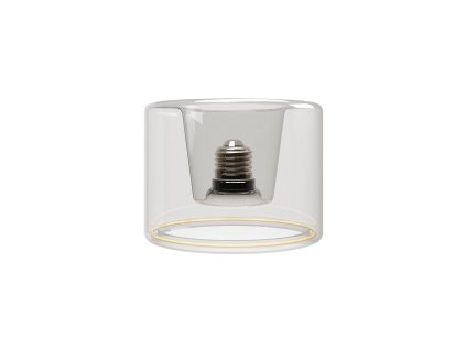 led cira zarovka ghost line ve tvaru donutu 120x90 6w 500lm e27 2200k stmivatelna g03 7