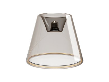 led dymova zarovka ghost line ve tvaru kuzele 6w 400lm e27 1900k stmivatelny g11 6
