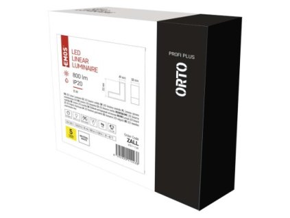 60922 led linearni svitidlo orto lcon 8w neutralni bila