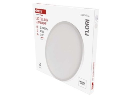 62222 led prisazene svitidlo flori kruhove bile 22w neutralni bila