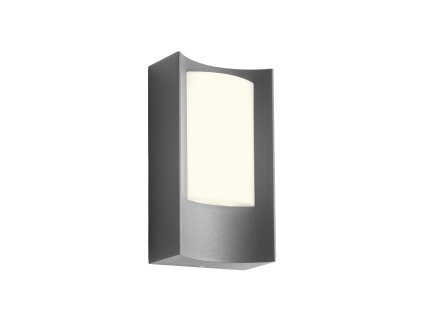 LED vonkajšie nástenné svietidlo Warp, v.20cm (Farba Biela)