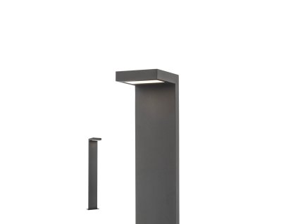 LED vonkajšie osadené svietidlo Embo, v.78cm