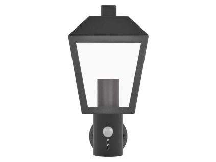 66260 led zahradni nastenne svitidlo s cidlem soumraku 19 8 x 15 x 29 8 cm 1 x e27 15 w