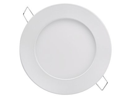 LED zápustný panel NEXXO ø12cm, 7W, okrúhly, biely