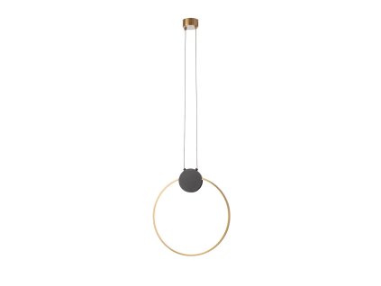 LED závesné svietidlo Atom, ø40cm