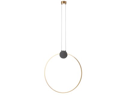 LED závesné svietidlo Atom, ø60cm