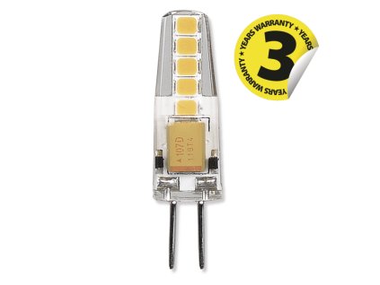 LED žiarovka Classic JC 2W 12V G4 teplá biela