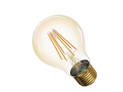 LED žiarovka Vintage A60 4,3 W E27 teplá biela+