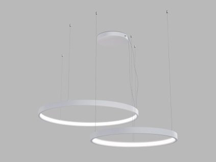 Závesné LED svietidlo CIRO SET 2 P-Z, 100W (Farba Biela, stmievanie 3000K/4000K Casambi TW)