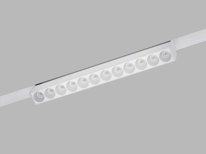 Lištové LED svietidlo MAGLASER II TILT, DALI 12W (Farba Biela, Teplota světla 3000K - teplá biela, stmievanie DALI)
