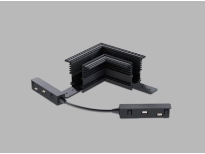 Rohová horizontální spojka pro zapuštěnou lištu 48V MAG IN, DALI (Farba Biela)