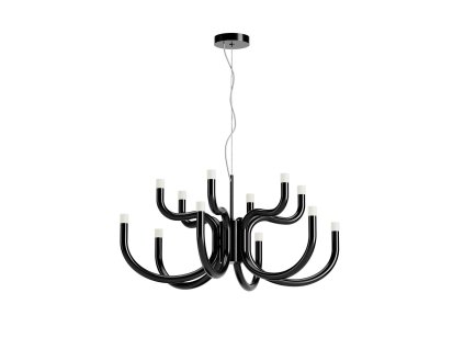Luxusné LED závesné svietidlo LUXOR, ø75cm (Farba Biela)