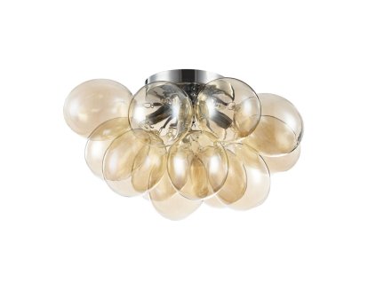 Luxusné stropné svietidlo BALBO, 28W, ⌀ 38 cm, 4xG9 (Farba Zlatá)