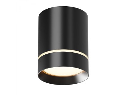 Moderné stropné LED svietidlo ORLO, 9W, ⌀ 7,9 cm, 3000K (Farba Čierna)