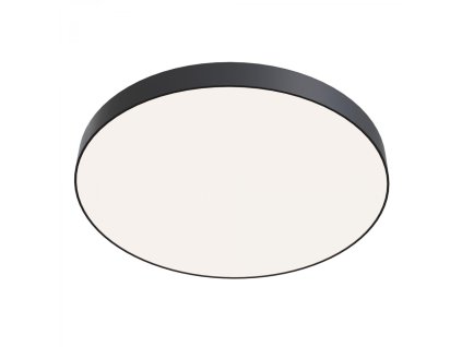 Moderné stropné LED svietidlo ZON, 90W, ⌀ 60 cm (Farba Čierna, Teplota světla 3000K - teplá biela)