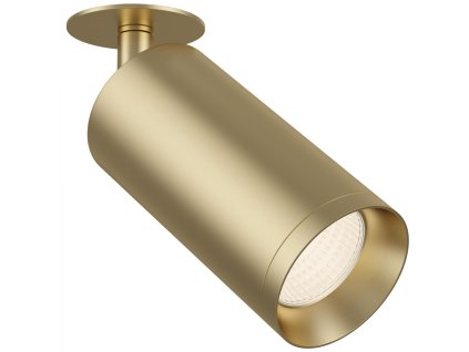 Moderné zápustné stropné svietidlo FOCUS, d. 13 cm, 1xGU10 (Farba Čierna)