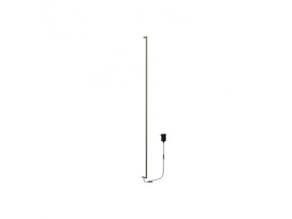 Nástěnná LED lampa Stick, v. 2115mm (Barva mosaz)