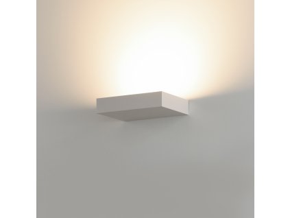 Nástenné LED svietidlo BRICK, š. 205 mm, 20W, CRI90, CCT switch 2700-3000K (Farba Biela, stmievanie ZAPNUTIE/VYPNUTIE)