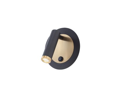 Nástenné LED svietidlo Closer, ø13cm (Farba Biela)