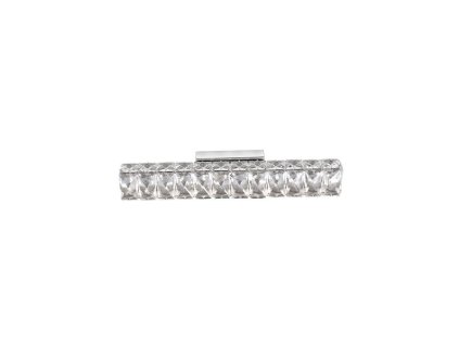 47810 nastenne led svitidlo corona chromovany hlinik k9 kristal 8w 3000k