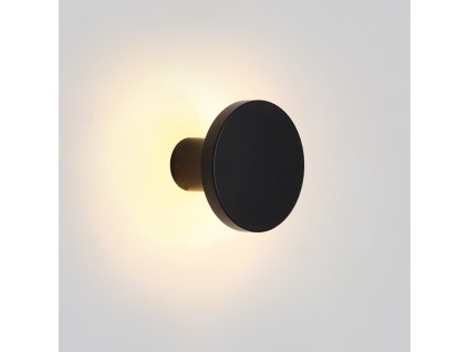Nástenné LED svietidlo CORVUS, ⌀ 12 cm, 7,5 W, CRI90, IP54 (stmievanie DALI/PUSH)