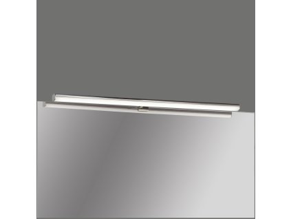Nástenné LED svietidlo DUSTIN, š. 80 cm, 15W, CRI90, IP44 (Farba Chróm, Teplota světla 3000K - teplá biela)
