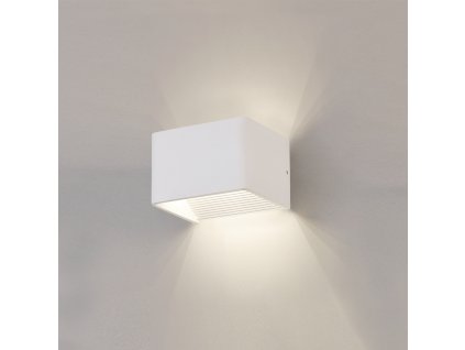Nástenné LED svietidlo ICON, š. 12 cm, 8,5 W, CRI90, CCT switch 2700-3000K (Farba Biela, stmievanie ZAPNUTIE/VYPNUTIE)