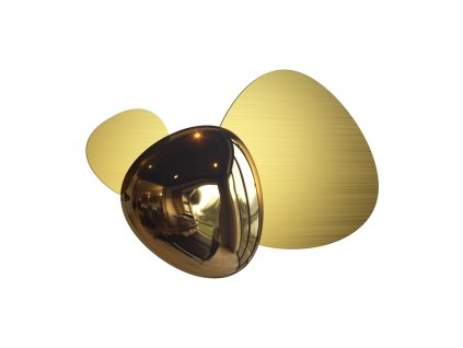 Nástenné LED svietidlo JACK-STONE, 8W, š. 36,3 cm, CRI90 (Farba Zlatá)
