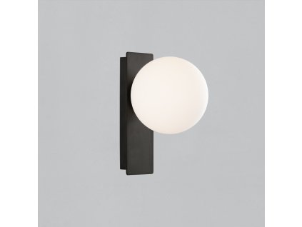 Nástenné LED svietidlo KIN, v. 24 cm, 8W, CRI90 (Farba Čierna, stmievanie ZAPNUTIE/VYPNUTIE)
