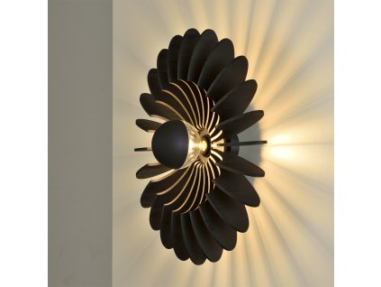 Nástenné LED svietidlo ROSA DEL DESIERTO, ⌀ 60 cm, 1xE27 15W
