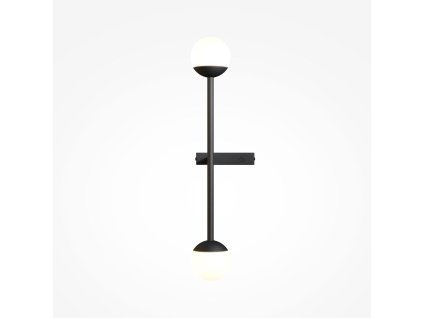 Nástenné LED svietidlo TOUCH, 10W, v. 48 cm, CRI80 (Farba Čierna)