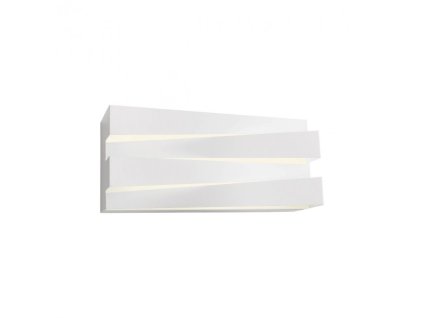 Nástěnné LED svítidlo Zigo, 28cm x 12,3cm (Barva bílá)