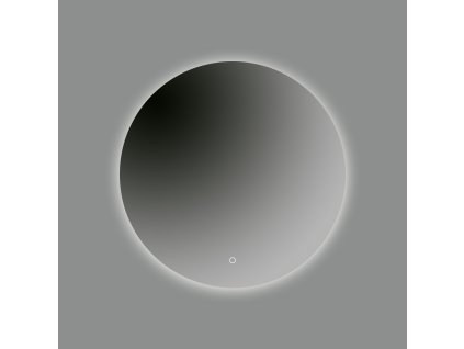 Nástenné LED zrkadlo BARI, ⌀ 80 cm, 43W, CRI 90, IP44