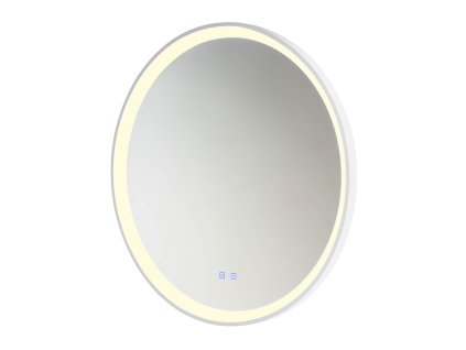Nástenné LED zrkadlo VANITY, 48W, Ø 780 mm, CCT switch 3000-6000K, IP44 (Farba Biela)