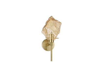 52085 nastenne svitidlo odelle amber sklo e14 1x5w