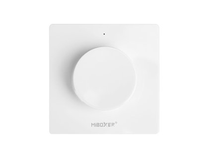 Nástenný ovládač Mi-light - 1 kanál, jas + CCT, 2.4GHz, K1 (Farba Čierna)