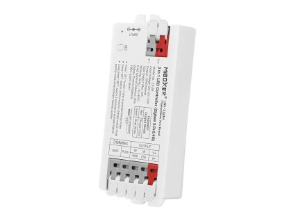 RF riadiaca jednotka 2v1, Zigbee 3.0 pre jednofarebné a CCT pásky Mi-light, 2.4GHz, 12A, E2-ZR