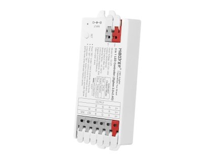 RF riadiaca jednotka 3v1, Zigbee 3.0 pre RGB/RGBW/RGB+CCT pásky Mi-light, 2.4GHz, 12A, E3-ZR