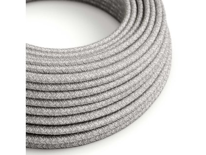 ultra mekky silikonovy elektricky kabel s seda melange rn02 kulaty 2x075 mm
