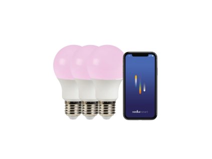 Smart LED žiarovka E27 set 3 ks