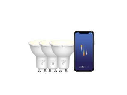 Smart LED žiarovka GU10 set 3 ks