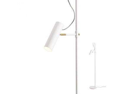 Stojací lampa Pivot (Barva bílá)