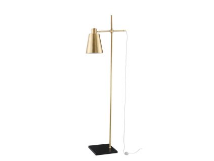 52646 stojaci lampa signore satenovy zlaty kov e27 1x12w