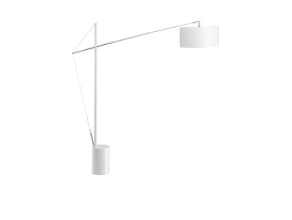 Stojacia lampa TRACCIA, tienidlo nastaviteľné E27 1x12 W (Farba Čierna)