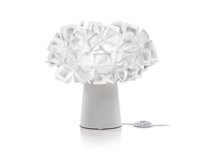 lampada tavolo clizia bianco low