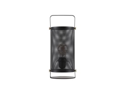 51485 stolni lampa ian matny cerny kov e27 1x12w