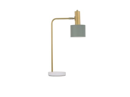 Stolová lampa PAZ zlatý kov, E27 1x12W (Farba Čierna)