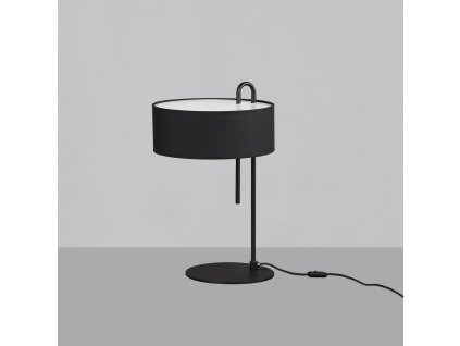 Stolová LED lampa CLIP, v. 53 cm, 1xE27 15W (Farba Biela, Farba montúry Biela)